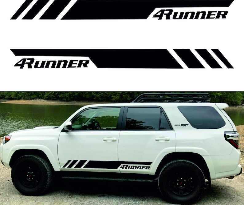 4runner Racing Decals Toyota 4runner 4X4 off Road Decal / 4runner Decal,mountain Decal ...