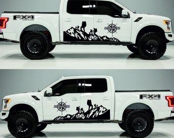 Ford Raptor Sport Ford Raptor 4x4,Ford Car Raptor F150 Decal Vinyl Decal Sticker  Bumper Decal 4 pcs tag sets 4x4 Adventure universal decal
