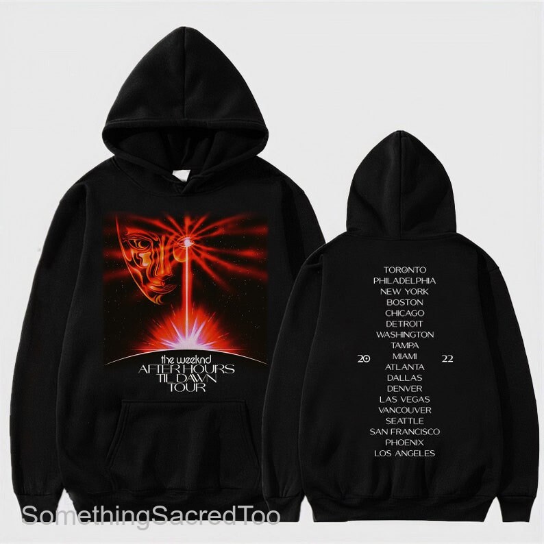 The Weeknd Hoodie - Etsy