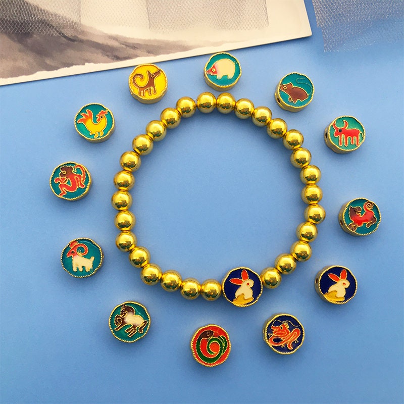 Ayyufe Women's Adjustable Chinese Zodiac Bracelet