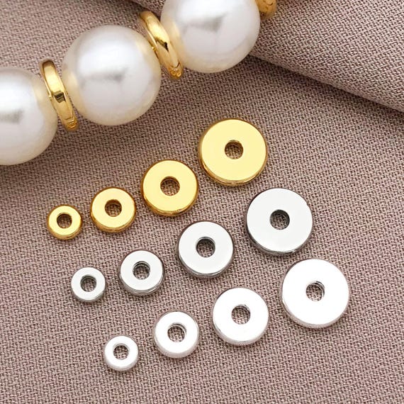 Cuentas De Vidrio Sopladas A Boca Redondas Planas 20 Mm ~2,5 Mm (~20 Unidades) - Nikolis Group