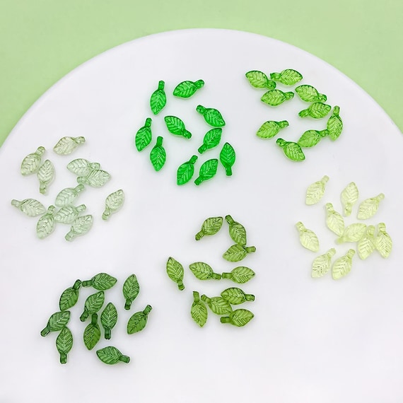 PATIKIL 200-Pack Alloy Leaf Pendant Charms For Jewelry Making - Silver Tone, 17x10mm, Bulk Craft Supplies