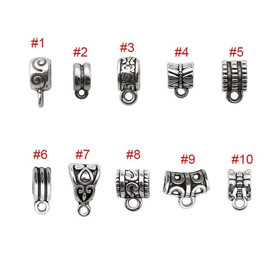 Lot De 20 Perles Baril 6mm En Argent Tibétain - Pour Création Bijoux, Neuf