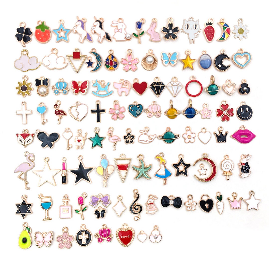 Enamel Charms Bulk Buy Earring Charms Gold Charms Bulk Charms For