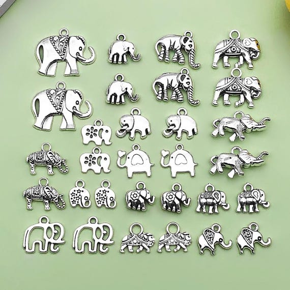 Elefante, Argento Massiccio (242g), Marcassiti, Seed Pearls E Smeraldi - Foto 7