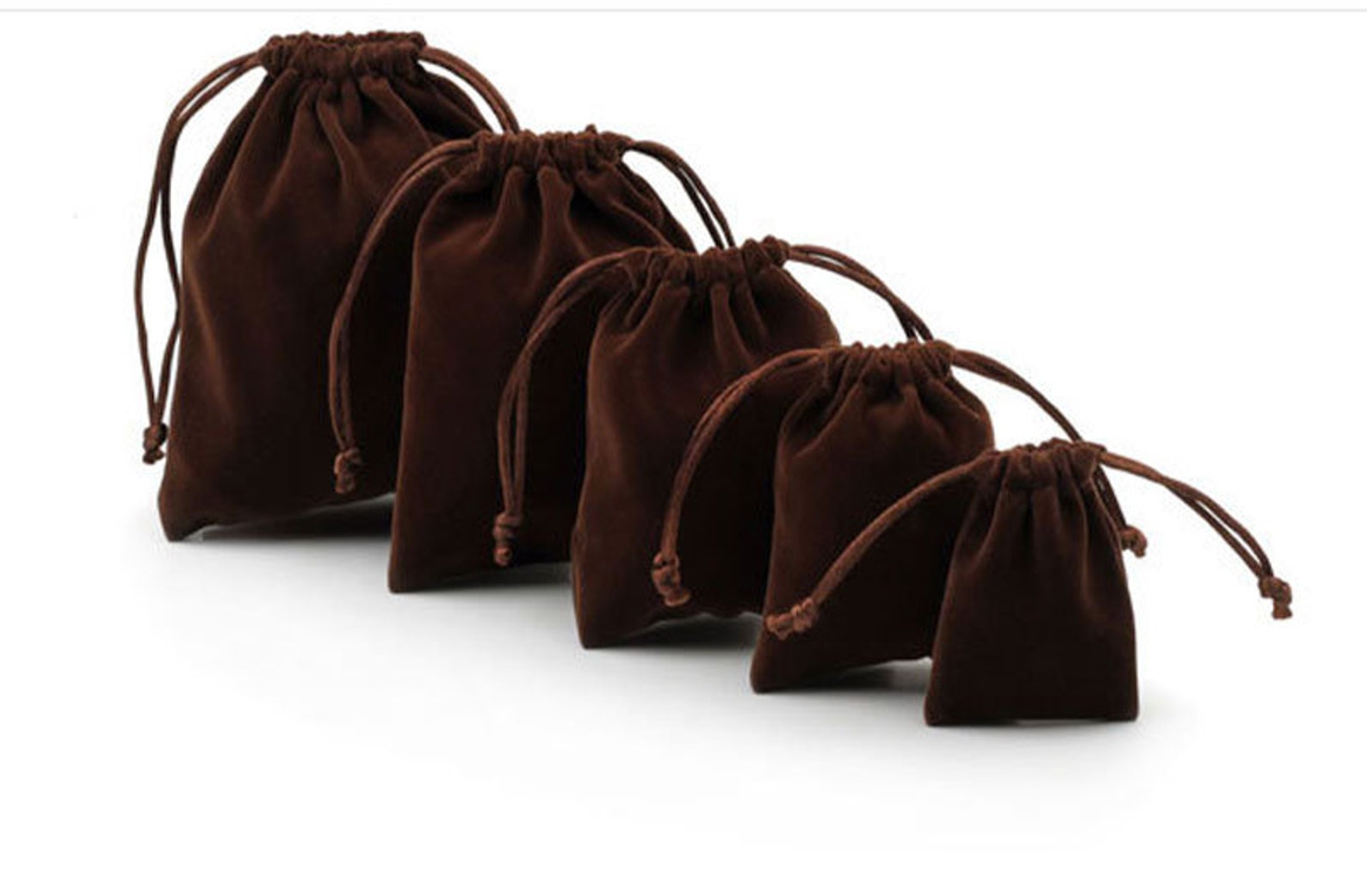 5 PCS Flannel Bag Flannel Drawstring Bags Mojo Bags Flannel Etsy