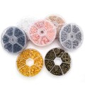 Mix 1000pcs Jump Rings 4/5/6/8/10/12mm  Split Rings Connectors For Diy Chain Necklace Bracelets Earrings Jewelry Finding Making Accessories