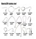 100pcs Stainless Steel Dangle Earring French Wire Hooks Earring Hooks Leverback Ear Wire For DIY Jewellery Making Earrings Findings 