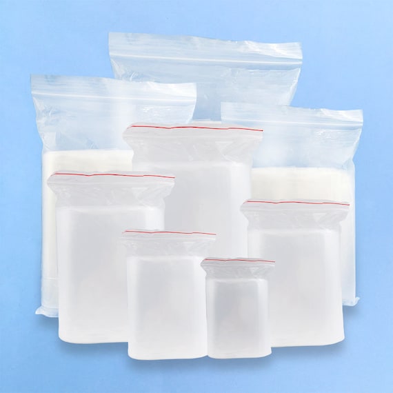 GPI POLY 1000 Count 4x5 Inch 2mm Clear Resealable Zipper Bags - For Jewelry, Coins, Crafts, Snacks