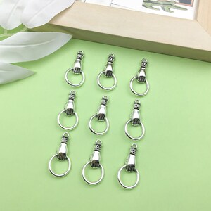 10/20/30pcs Alloy hand Charm DIY Pendant for Bracelet Earrings Necklace Jewelry Making Accessories image 3