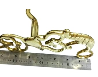 Mors Classique Bevel à double brisure en laiton avec lozenge | La