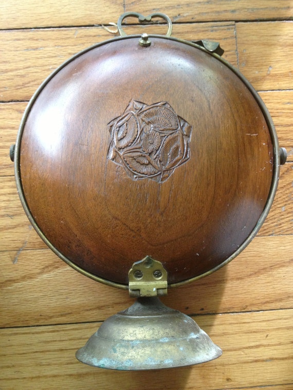 Unique Vintage Folding 3 TIER Serving Tray Hand Carved Wood Etsy