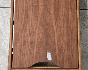 Vintage Linrose Adjustable Teak Bed Breakfast Laptop Reading Tray MCM