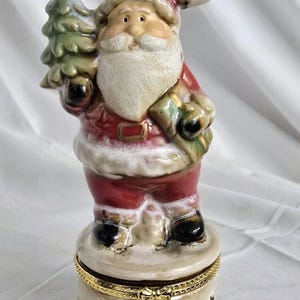 Midwest Cannon Falls julgransprydnadsask porslin med gångjärn PHB