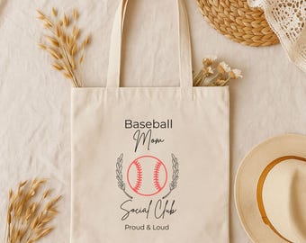 Torba dla mamy baseballisty, Torba dla mamy baseballisty, Prezent dla mamy baseballisty, Prezent dla mamy drużyny baseballowej, Klub towarzyski mam baseballisty, Prezent dla mamy sportowca, Miłośnik baseballu