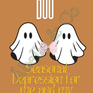 Seasonal Depression - Seasonal Theme Print