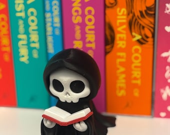 3D Printed Book Reaper: Halloween & Fall Decor
