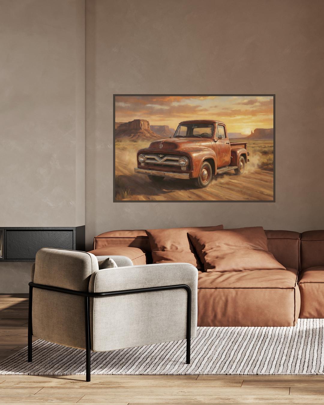 1955 F100 Wall Art - Etsy