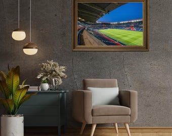 Poster del Parco dei Principi – Paris Saint-Germain, Stadio di calcio (download digitale)