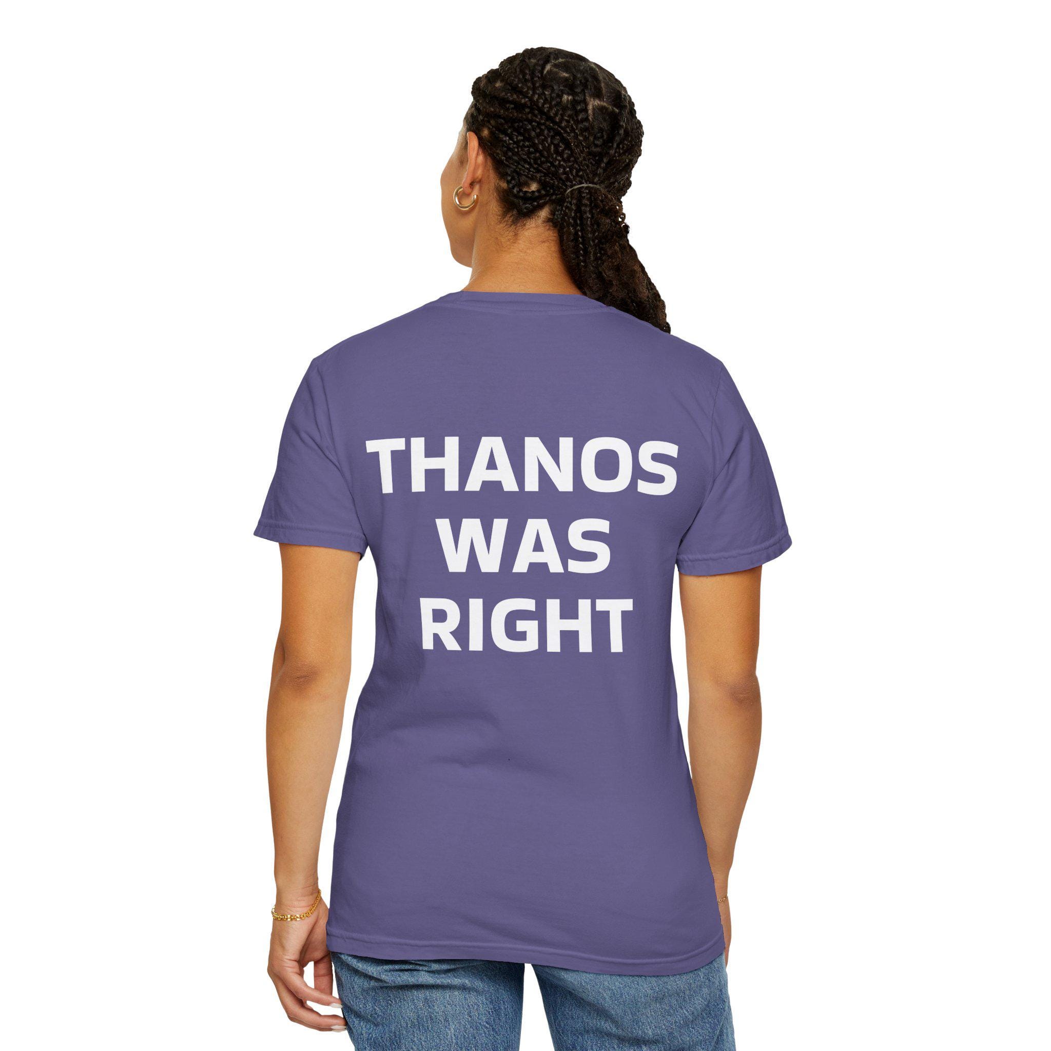 Funny thanos shirt Italia