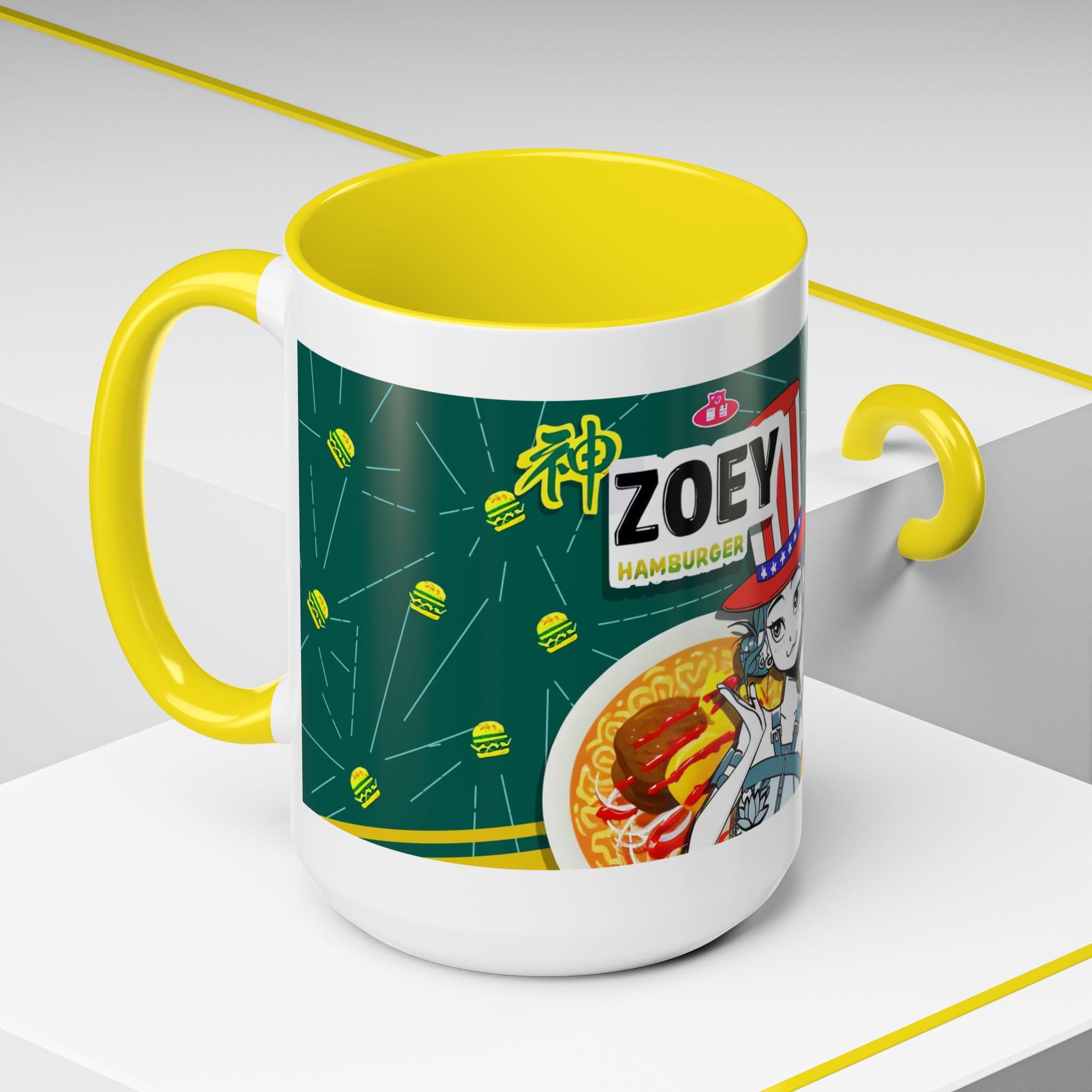 Zoey Mug, Kpop Demon Hunters Ramen Design, Anime Coffee Cup - Etsy