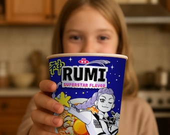 Rumi Kpop Dämonenjäger Ramen Etikett, Anime Küche Dekor (Printable)