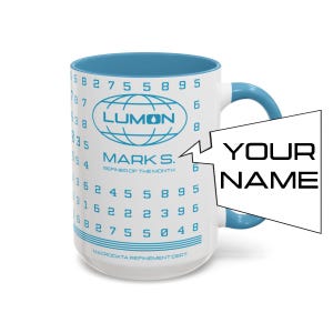 Custom Severance Mug, Lumon Refiner of the Month Personalized Coffee Cup