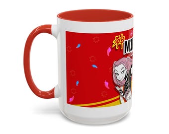 Mira Mug,kpop Demon Hunters Ramen Design,anime Girl Coffee Cup