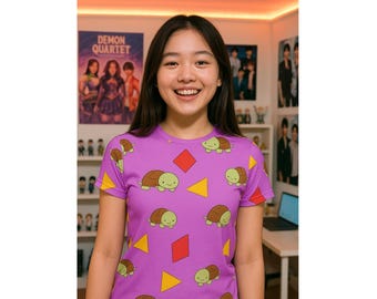 Kpop Demon Hunters Pajama Set, Turtle Pattern Activewear - Etsy