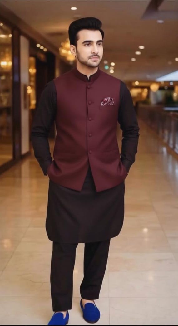 green emerald velvet dress Men Nehru Party Wear Jacket Grey Wedding Jacket Formal Wear Sainly 54