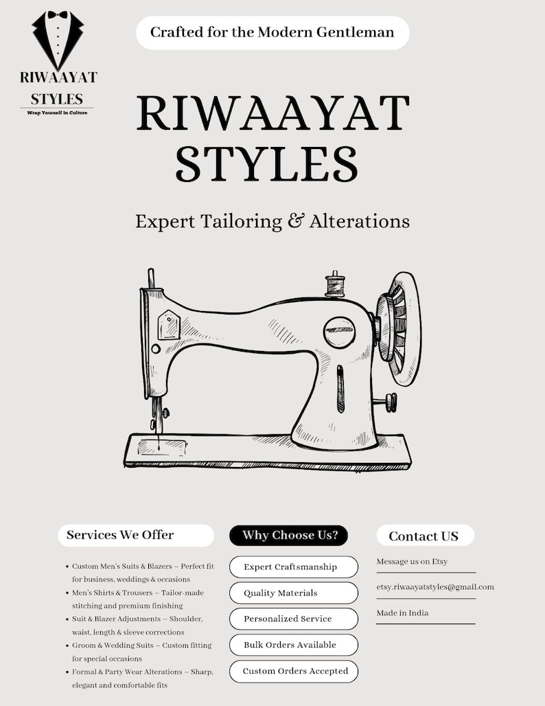 Vitt kurta-pyjamaset i linne-bomull för män | Andningsbara sommarkläder för resort RiwaayatStyles bild 9