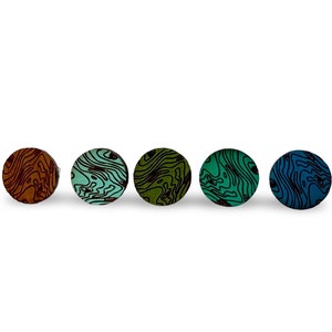 Topografische Holz Ohrstecker, Tiefenkarte Ohrstecker, Herren Blau Ohrstecker, Herren Holz Ohrstecker, Unisex Blau Holz Ohrstecker