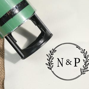 WEDDING STAMPS | CUSTOM Wedding Stamp | Personalized Wedding Stamp | Initial Stamp | Stationery Stamp | Thank You Stamp | Monogram