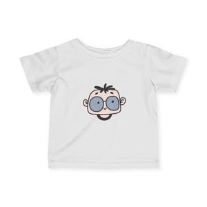 Cute Cartoon Infant Tee, Baby T-Shirt, Toddler Shirt, Funny Kids Apparel, Gift for New Parents, Unique Baby Clothes