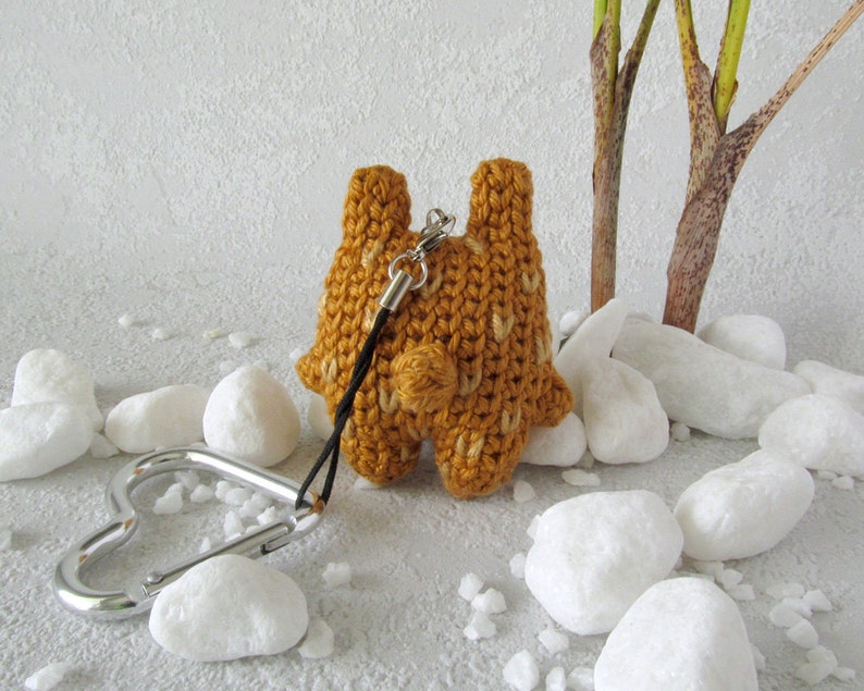 Key Fob Bear Mini Pet Toy with Keyring handy kawaii style funny animal charm cinnamon Teddy Bear cute gift keyring fob pocket animal