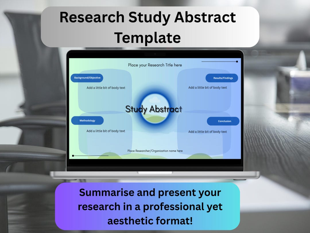 Fully Customizable Canva Research Poster Template Research Study ...