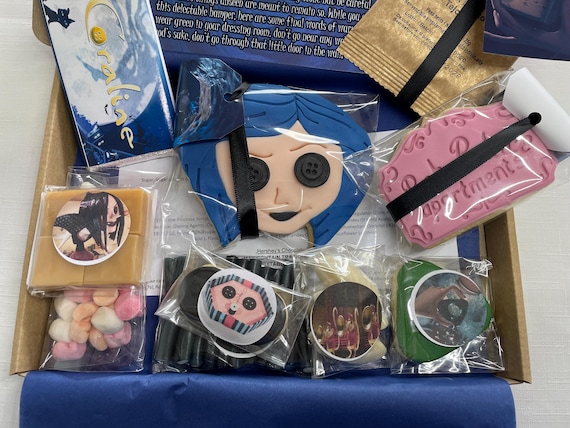 Coraline-Inspired Treat Box: Handmade Cookies, Fudge & Sweets
