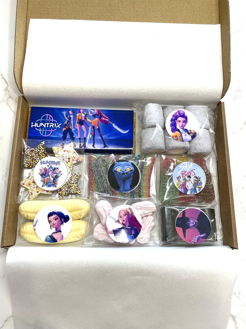 K-pop Demon Hunters Inspired Sweet Box,zoey,mira,rumi,huntrix ...