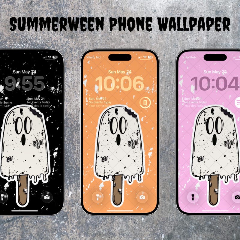 Summerween Desktop Summerween Desktop Wallpaper - Etsy