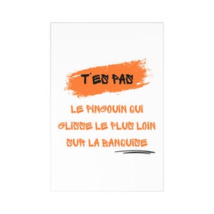 Cartes postales (7 pièces) - Pingouin