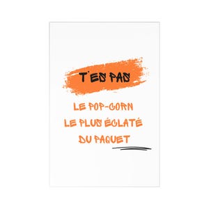Cartes postales (7 pièces) - Pop-corn