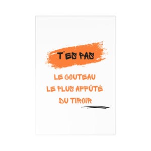 Cartes postales (7 pièces) - Couteau