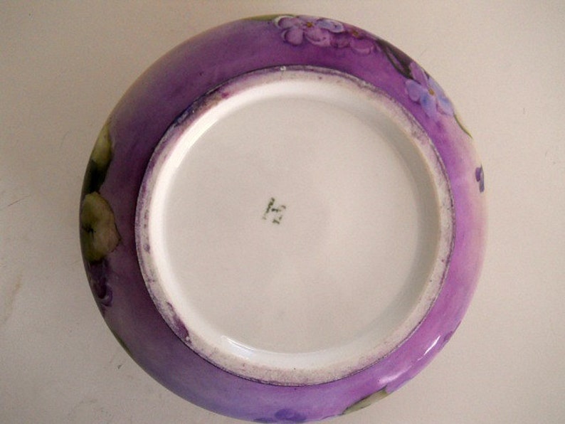 Antique Limoges Porcelain Dresser/Vanity Box Jar Hand Etsy