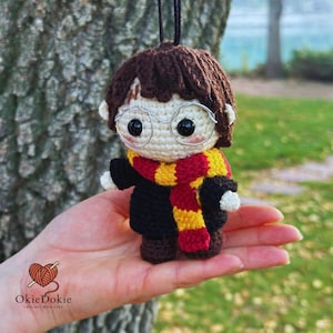 Crochet Wizard Car Hanging | Handmade Boho Charm