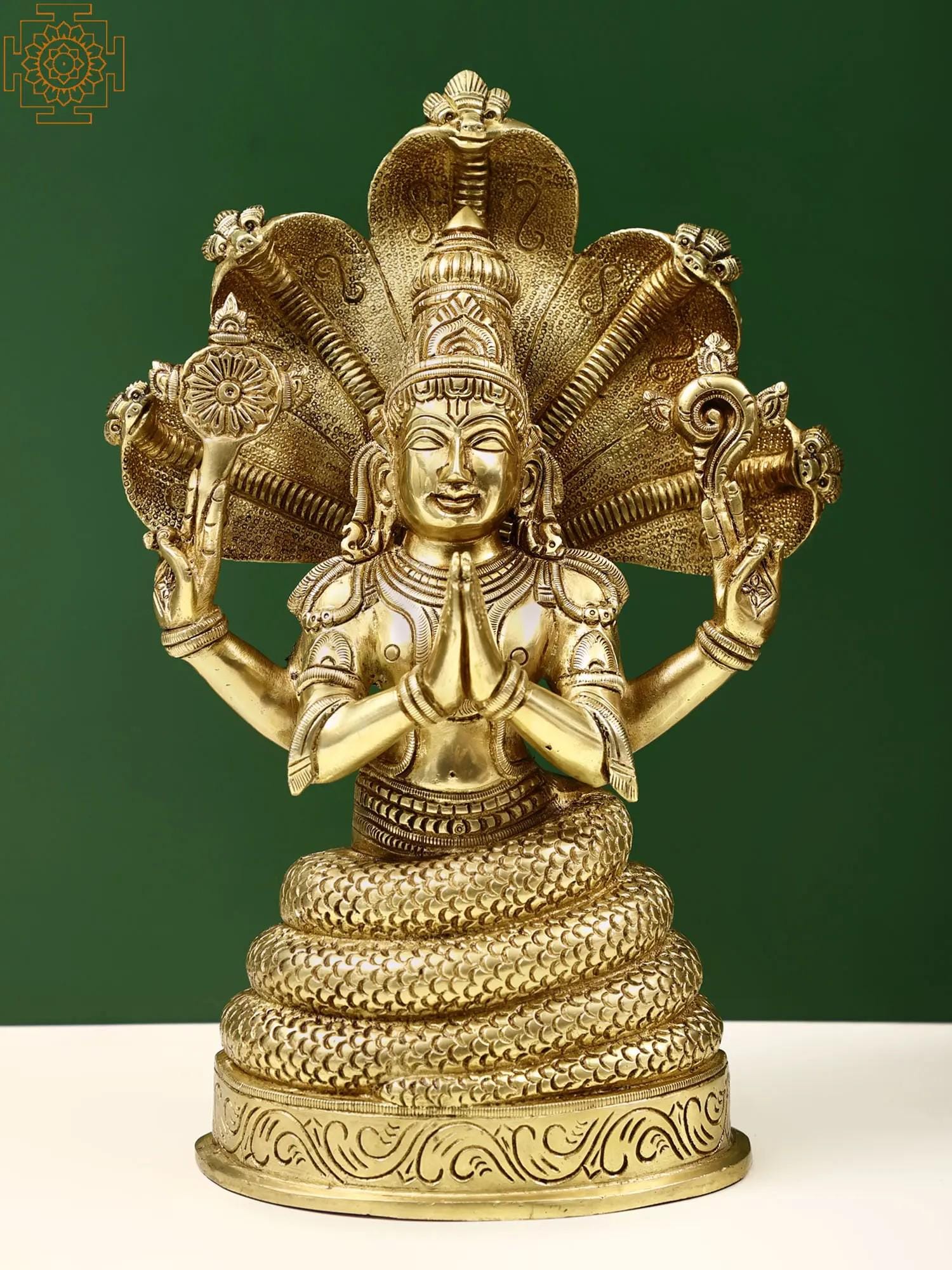 パタンジャリの神像（売約済み） パタンジャリの神像（売約済み