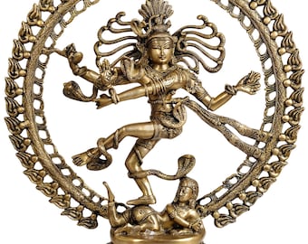 21" Nataraja - The King of Dancers In Brass