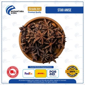 Star Anise, Whole Star Anise Pods, Dried Star Anise Spice, Organic Star Anise, Natural Cooking Spice, Herbal Tea Ingredient
