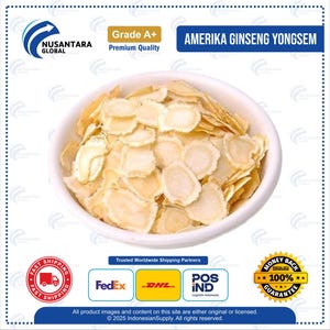 American Ginseng Yongsem, Premium Ginseng Roots, Natural Herbal Tea, Pure Ginseng Slices, Dried Ginseng Root, Ginseng Herbal Supplement