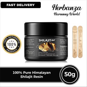 Reines Shilajit-Harz, Himalaya-Kräuterpaste, 50 g Naturharz, organisches Mineral-Pech, Wellness auf pflanzlicher Basis, Adapter-Harz, Adapter für Energie