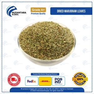 Dried Marjoram Leaves, Premium Aromatic Herb, Sweet Marjoram for Cooking, Seasoning, Soups, Sauces, Marinades and Herbal Blends